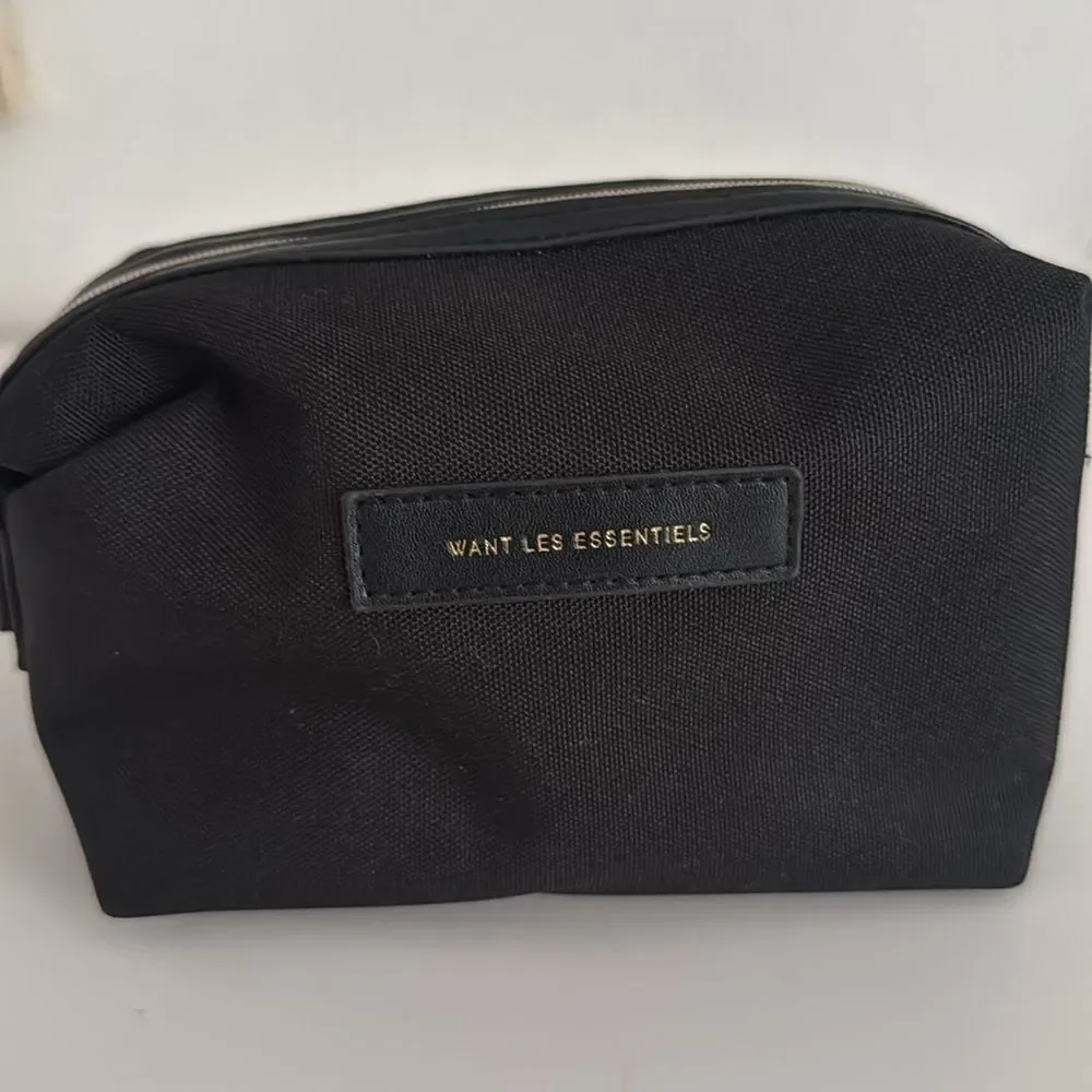 WANT Les Essentiels Classic Black Pouch EUC